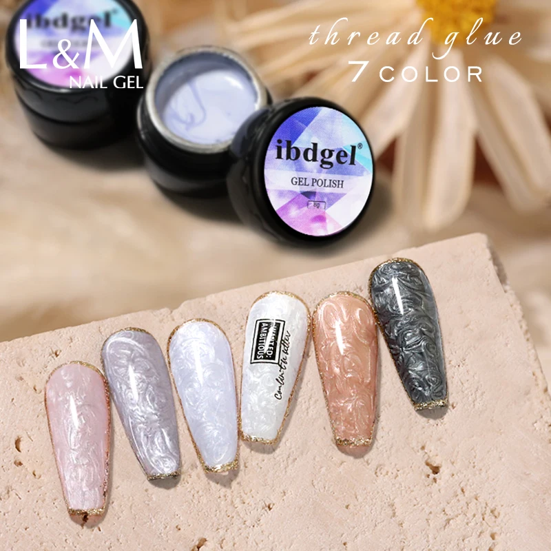 Thread Gel Nail Polish 8g Semi Permanent Varnish Nail Art All for Manicure Need UV LED lamp Base Top coat Nails Gel Polish