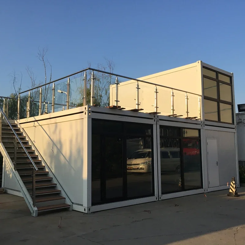 houses 3 bedrooms luxury homes prefab steel expandable container houses