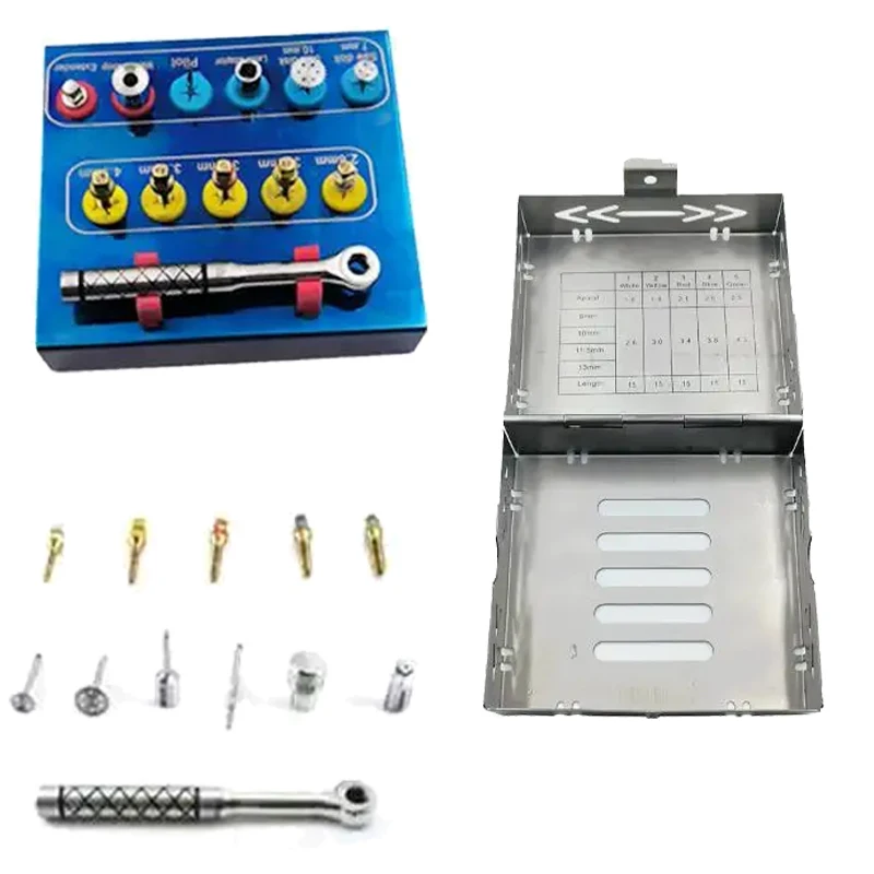 Dentist Top Quality Implant kit Dental Trimmer Kit Bone Implant Grafting Tissue Punch Trephine Saw Disk Dentist Tool