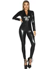 shiny catsuit sexy unitard bodysuit