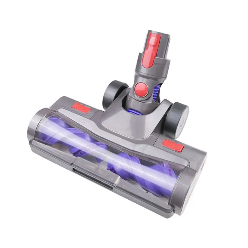 

Электрическая насадка-щетка A01V с прямым приводом для пылесосов Dyson V7 V8 V10 V11 V15, насадка для твердых полов, с ворсистой роликовой щеткой, запчасти