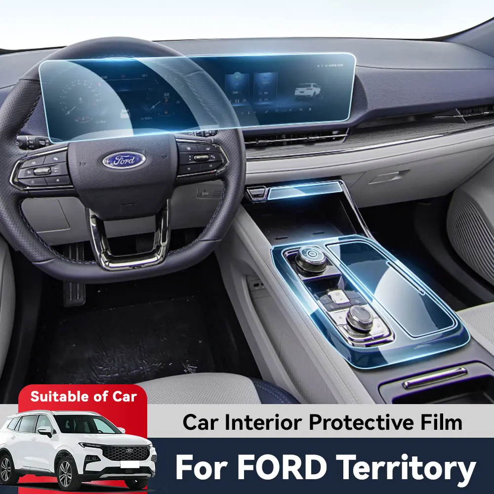 

Автомобильный Центральный экран управления из ТПУ, навигация, защита от царапин, пленка для защиты интерьера, GPS-навигация для территории FORD 2024