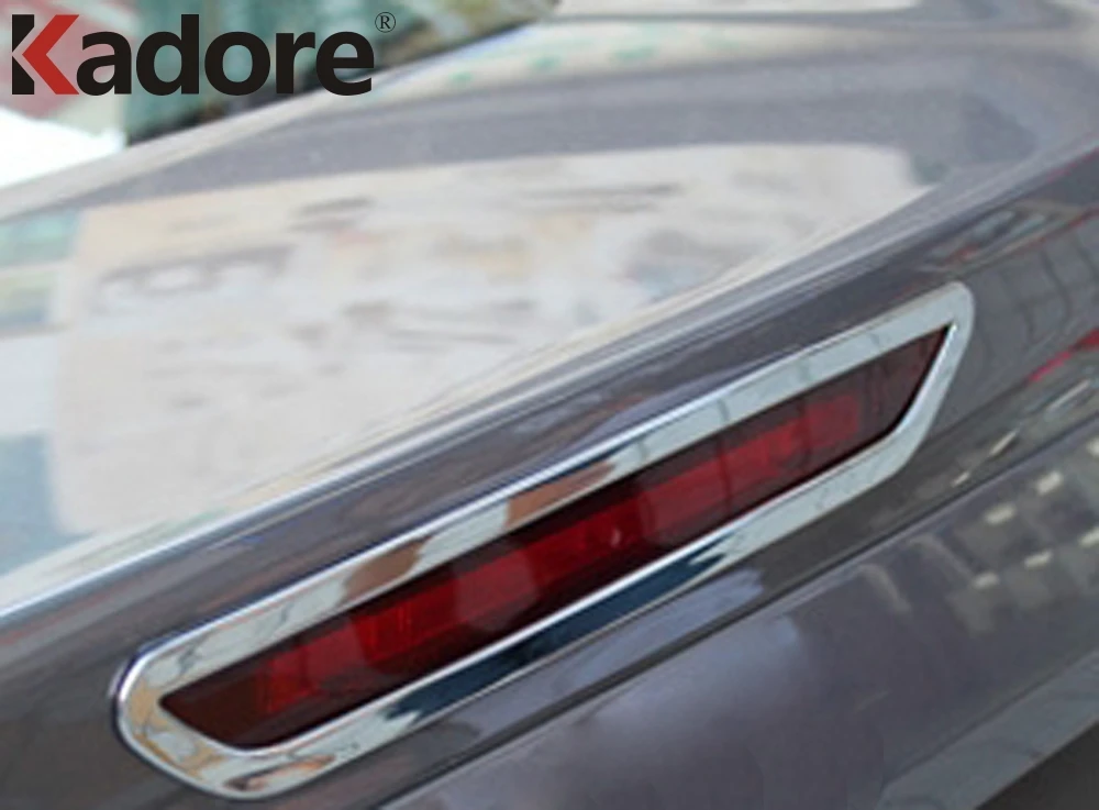 Rear Brake Lamp Light Cover Trim For Ford Focus 3 2012 2013 2014 2015 Sedan Chrome Car Tail Stop Lights Frame Auto Accessories view 6