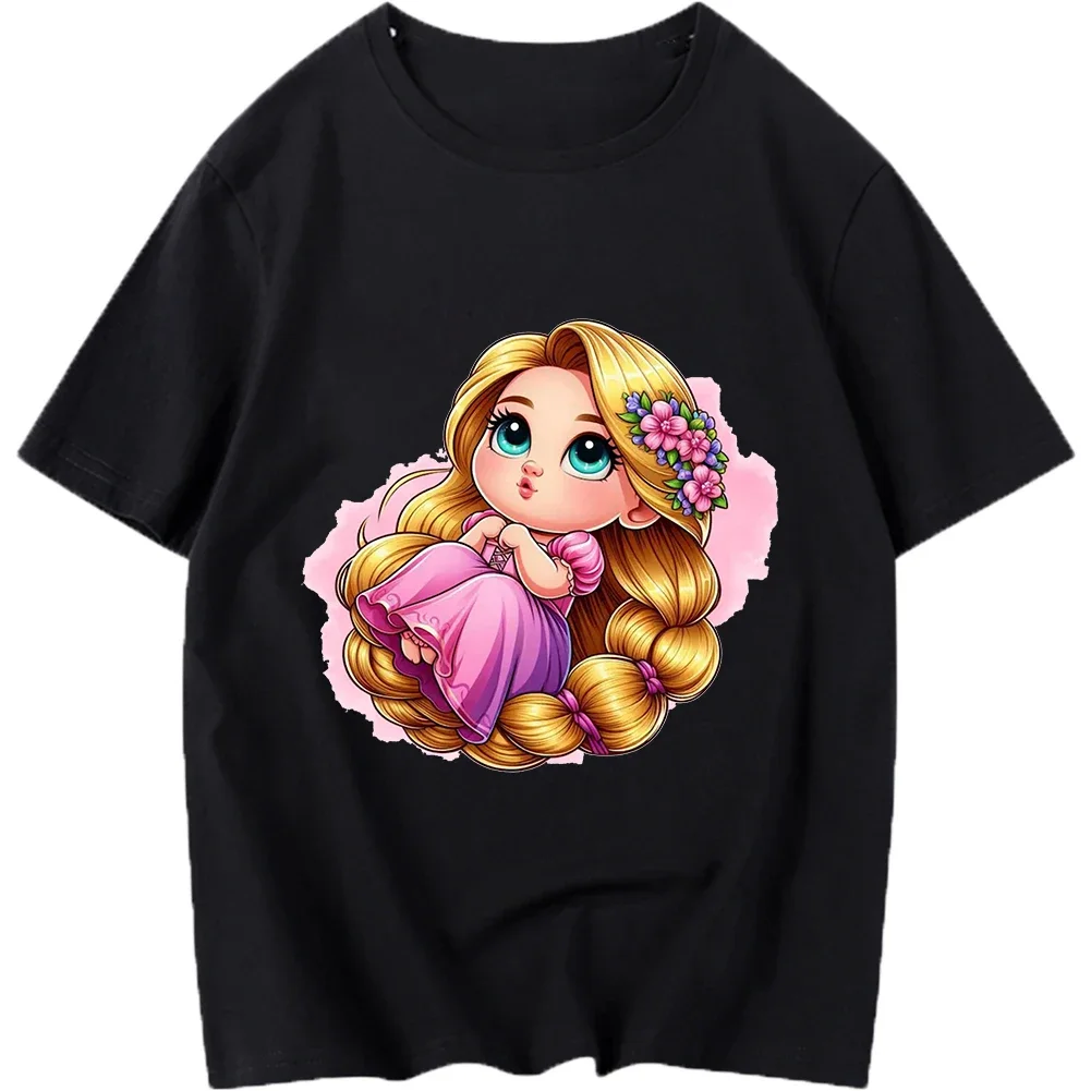 Princess Baby Disney Iron On Heat Transfer Sticker For Hair Bow Clothes Dtf Pinted Thermal Appliques Washable T-shirt Decal