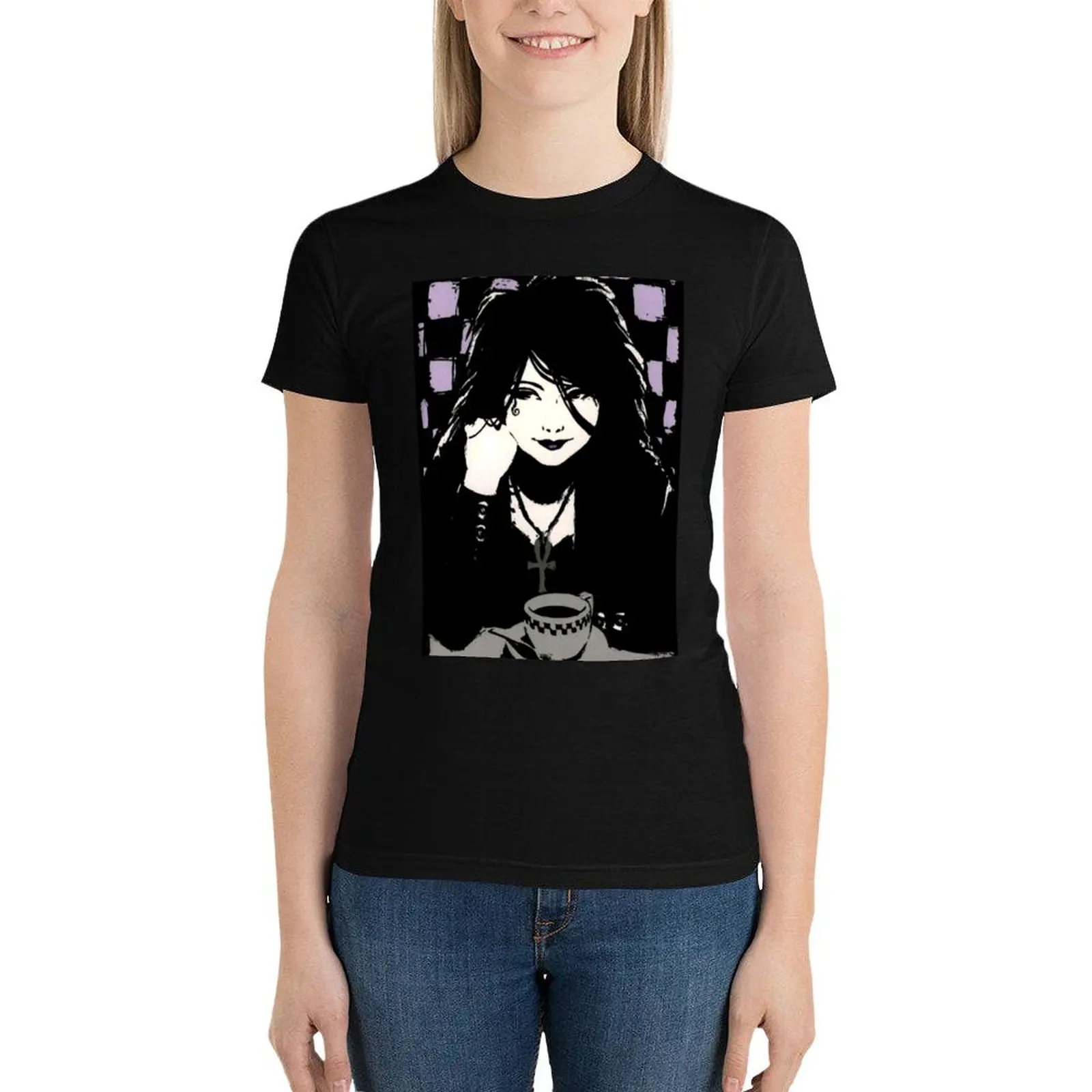 

Death The Sandman T-Shirt summer top plus size tops korean fashion tees Women's t-shirt