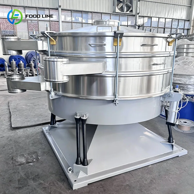 Vibro Sifter Food Sifter Vibratory Separator for Salt Seasoning Spice Powder Particle Grading Customized