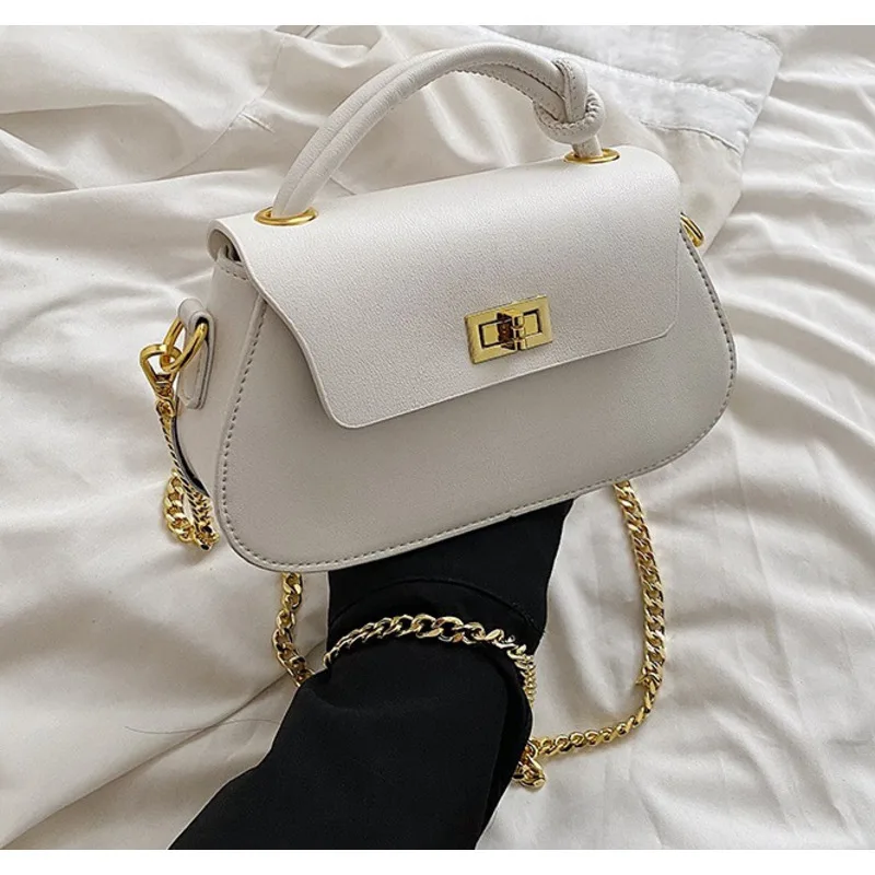 Texture Crossbody Bag Handbags For Women Versatile Chain Fashion Large Capacity Classic Style High-quality Messenger Luxury Y2k