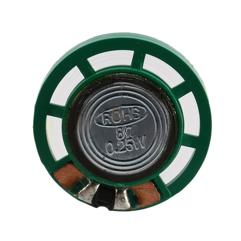 6 قطعة 1/4 واط 0.25 واط 8Ohm 27 مللي متر مكبر صوت مغناطيسي خارجي مستدير ، مكبر صوت ، ملحقات مكبر الصوت