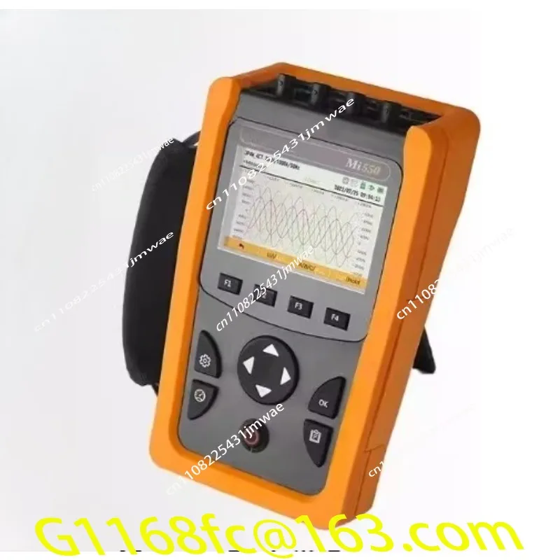 Mi550 power quality analyzer handheld three-phase power harmonic energy consumption monitoring waveform recording