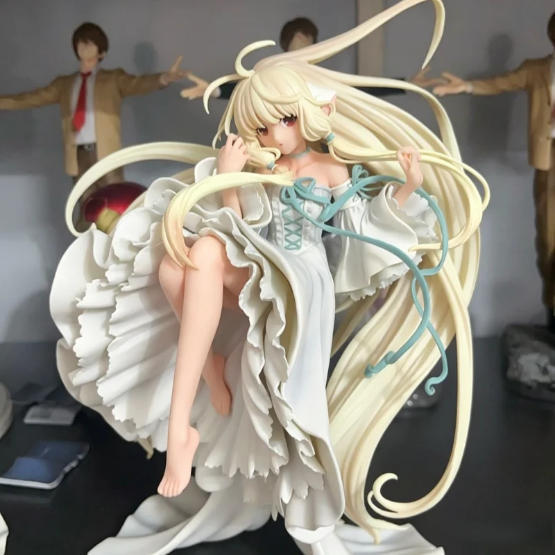 figurine-d'anime-chobits-chi-belle-fille-statue-en-pvc-a-collectionner-accessoire-d'anime-decoration-de-bureau-blanche-et-rose-ornement-jouet-cadeau
