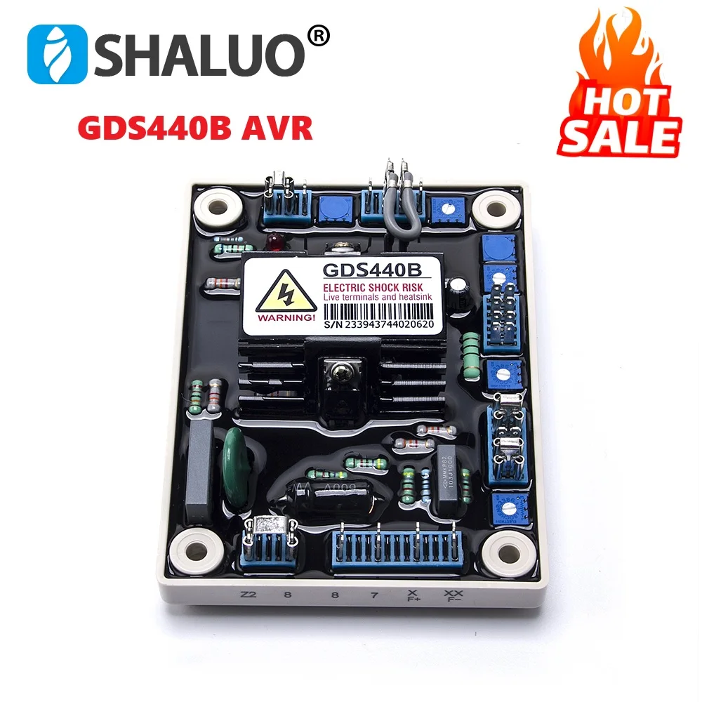 GDS440B AVR Generator Automatic Voltage Regulator Voltage Stabilizer Control Circuit Board replace AS440