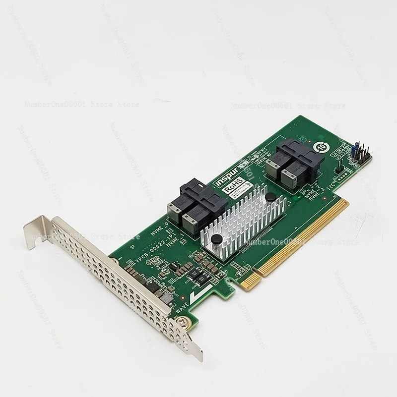 

NF5180M4 YZCA-00622-101 YPCB 1P1 NVME4 карта адаптера порта U.2 Плата расширения
