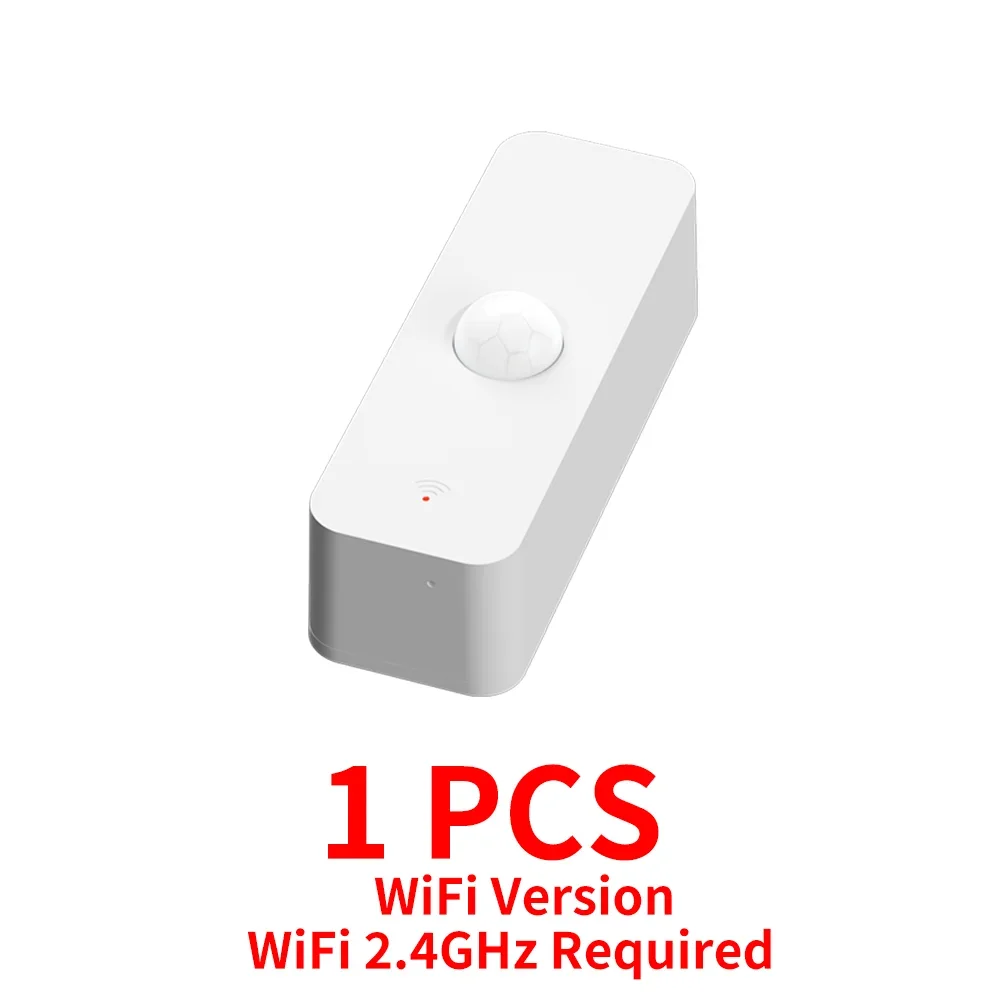 Tuya WiFi Zigbee PIR-bewegingssensor Smart Home Menselijk lichaam Infrarooddetector Beveiliging Smart Life Werkt met Alexa Google