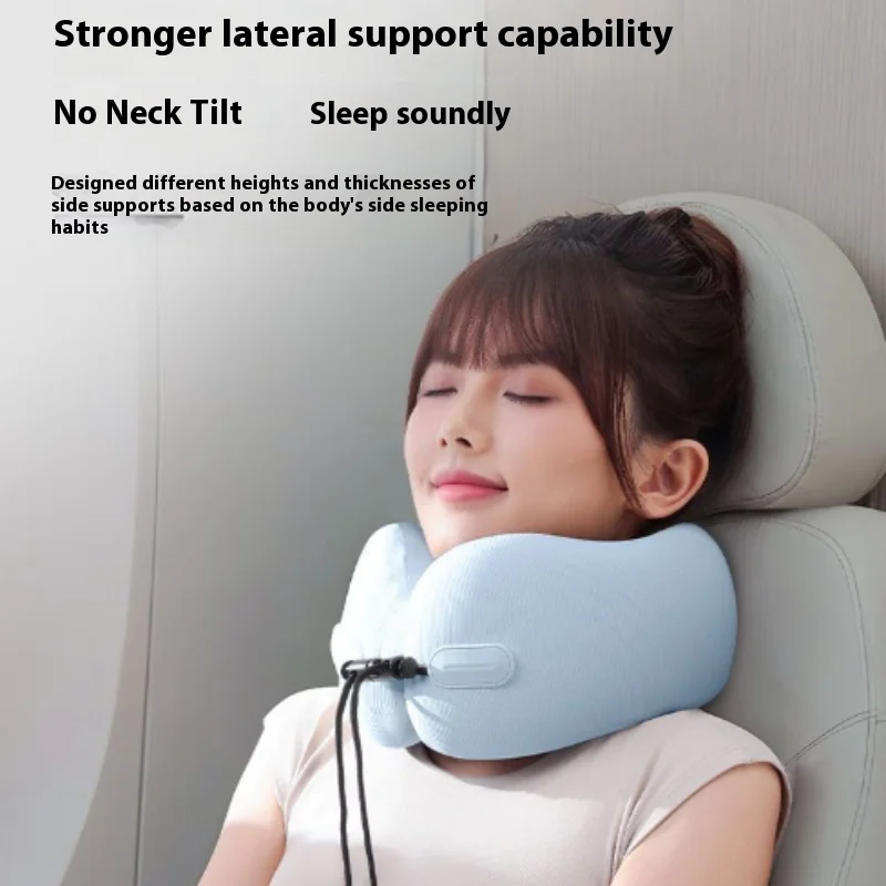 EVERYTHINK U-Shaped Pillow Soft Neck Pillow Travel Accessories Nap Pillow Outdoor Travel Cushion Memory Foam Neck Pillows
