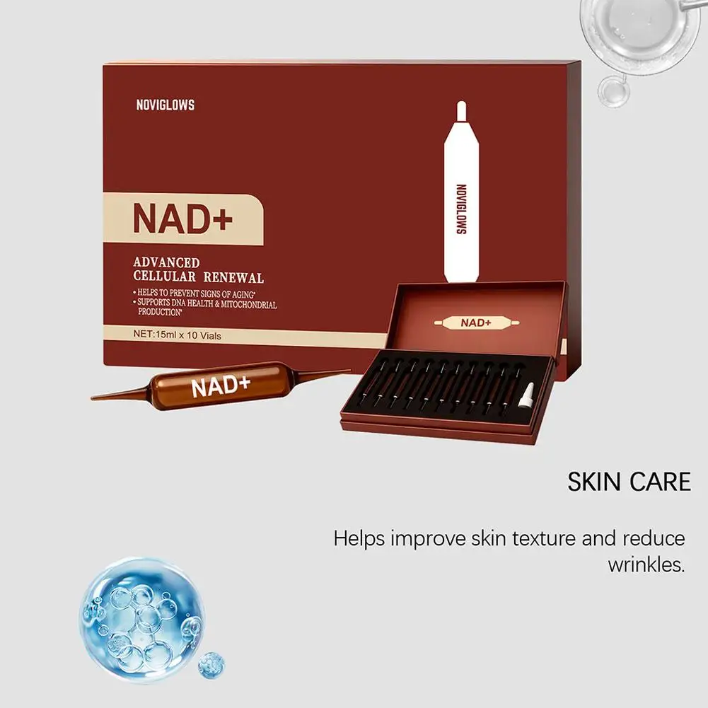 

NAD+ Advanced Cellular Renewal Booster Поддержка старения кожи Жидкость для полости рта Оставайтесь молодой и здоровой поддержкой Миточундриальное производство