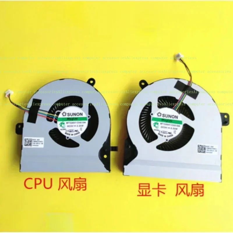 WAF новые охлаждающие вентиляторы для графического процессора ASUS GL502 GL502VS GL502VSK GL502VY MF7590V1-C540-S9A MF75090V1-C550-S9A