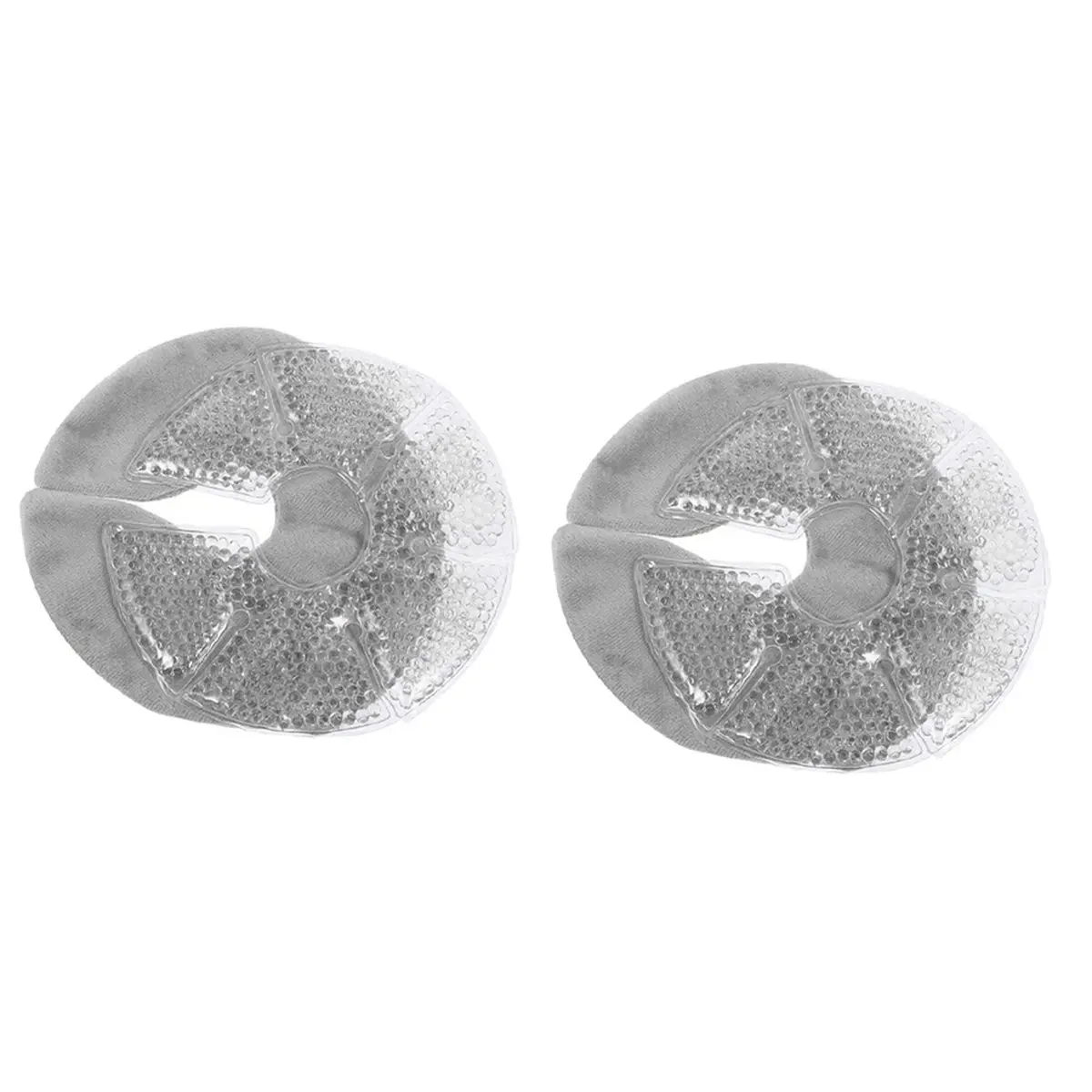 [NEW] 2Pcs Breast Ice Packs, Breast Therapy Pack for Engorgement Hot and Cold Breastfeeding Gel Pads for Relieve Clogged Ducts