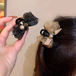 Elegant Bowknot Hairpin For Women Girls Sweet Bowknot Barrettes Fashion Small Hair Claw Versatile Hair Accessories Gifts