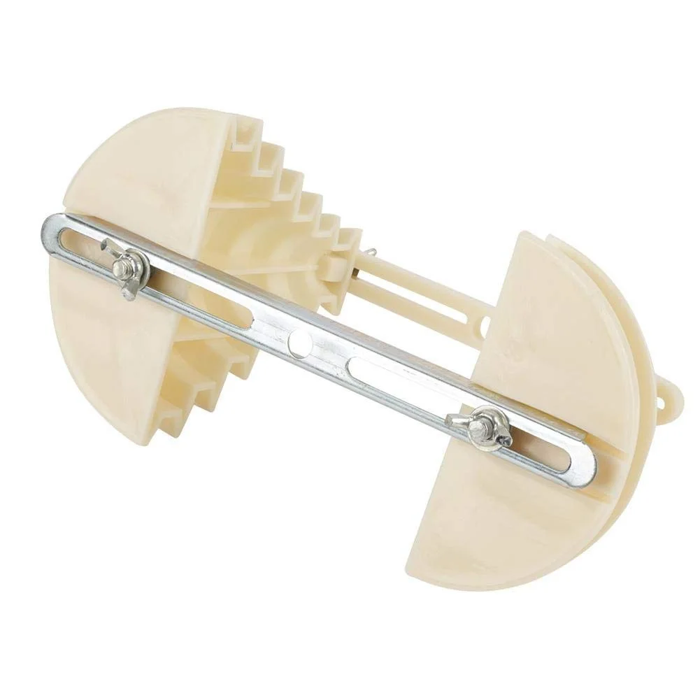 1 Beige 7-laags 6-sleuf Motor Reparatie Tool Pagode Motor Wikkel Mal Enkelfasige Universele Micro-Motor Wikkel Gereedschap