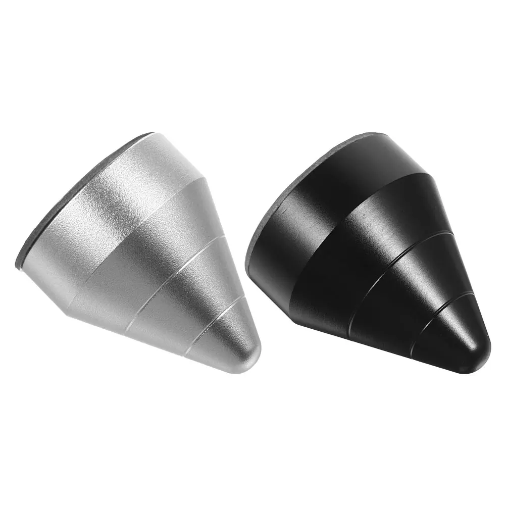 

2pcs Tail Cone Decoration Aluminum Alloy Universal For All Cars Exterior Accessories Rear Bumper Spike Guard Car Exterior Decor