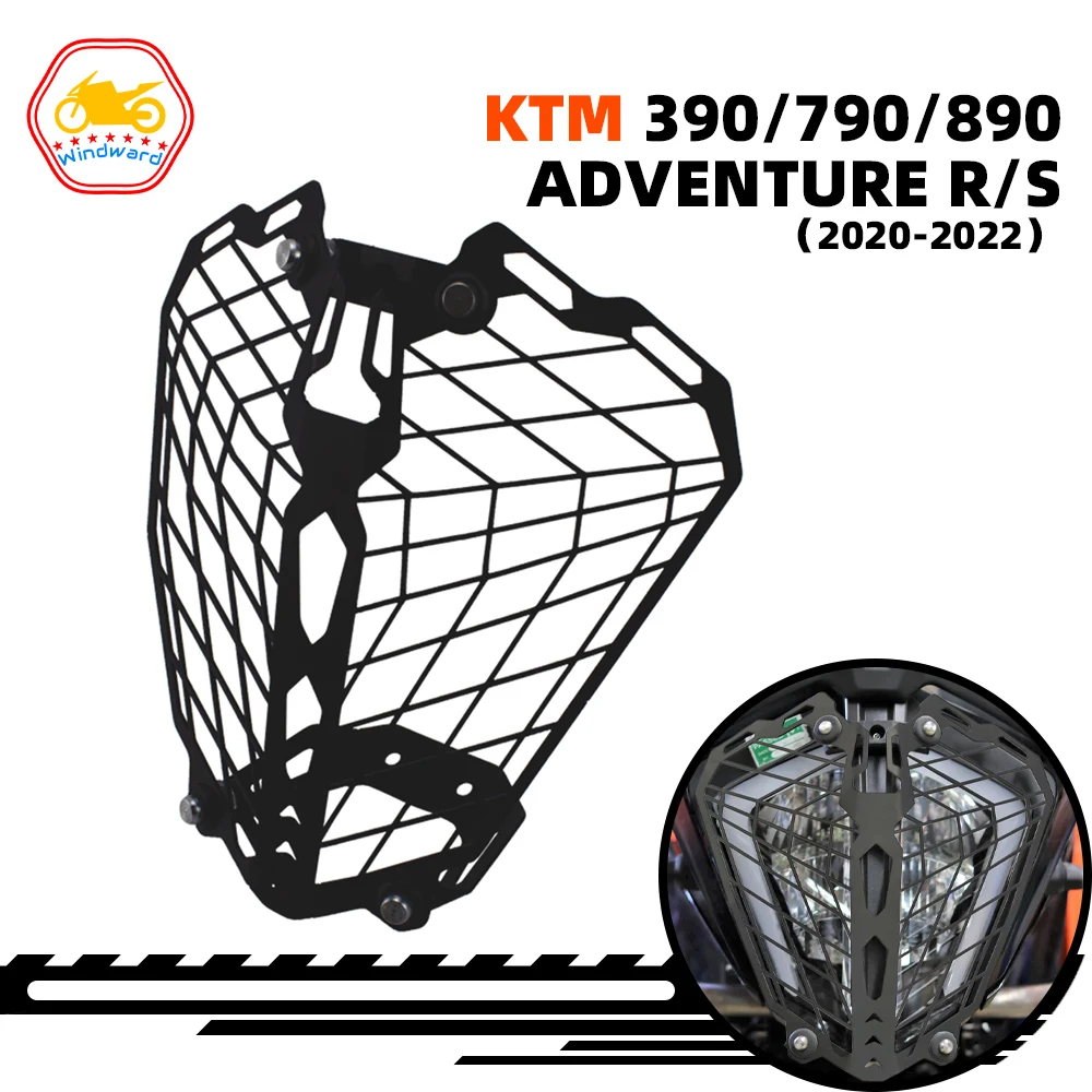 

Защитная крышка для передней фары, декоративная крышка для KTM 390 790 890 Adventure R S 2019 2020 2021 2022 2023