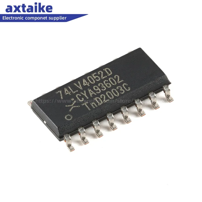 10PCS 74LV4052D 74LV4052 74LV4052D-Q100J SOIC-16 Multiplexer Switch ICs SMD IC