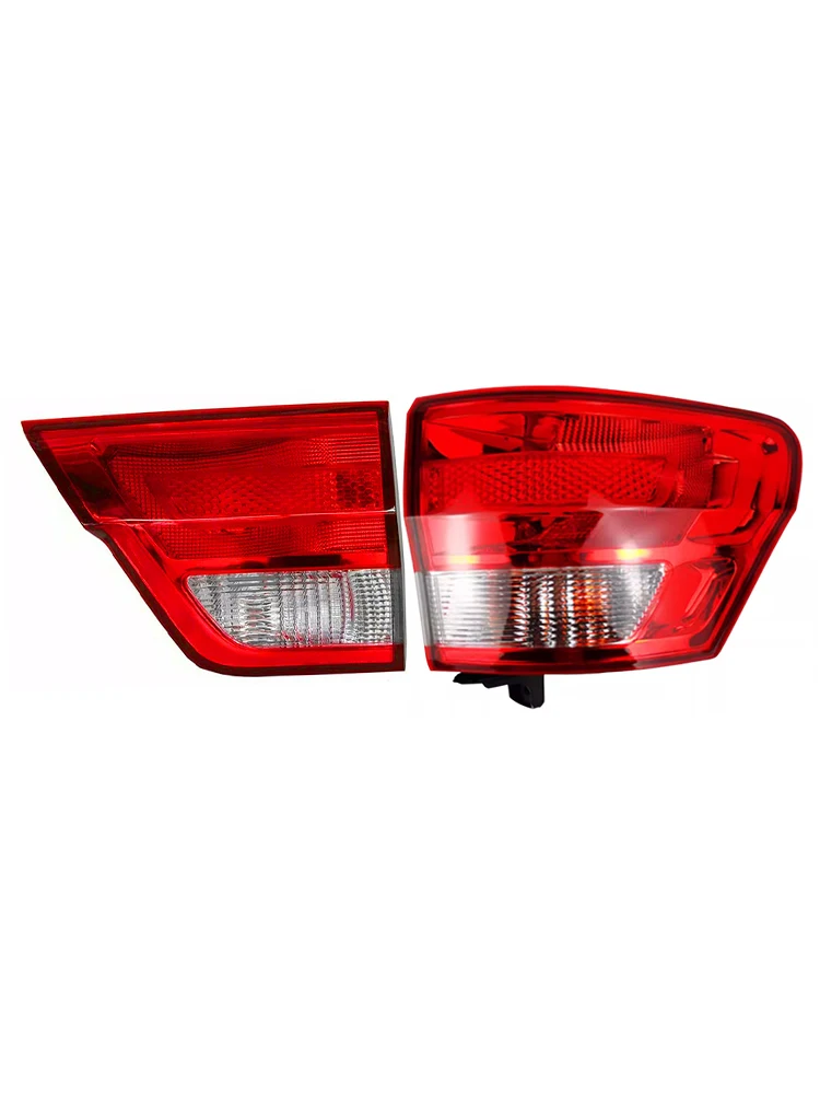 Inner/Outer Rear Light Car Styling Tail Brake Lamp Tail Assembly For Jeep Grand Cherokee 2011 2012 2013 55079414AF 55079420AD