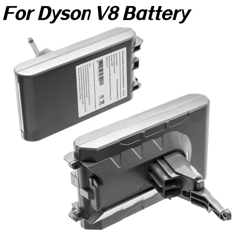 21.6V 6000mAh for Dyson V8 Battery for Dyson Absolute/Fluffy/Animal/Li-ion Vacuum Cleaner V8 Rechargeable Batteries
