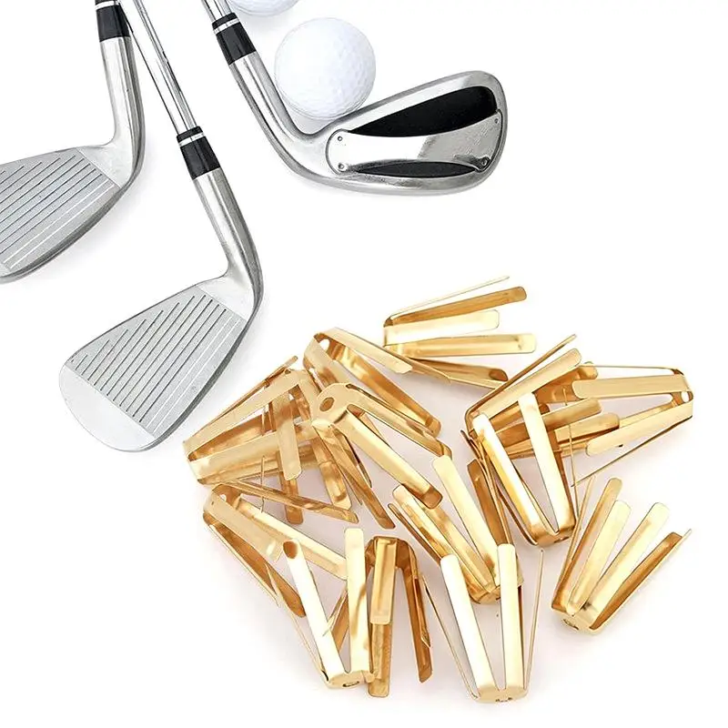 5/10Pcs 0.335/0.350mm 6/8 Legs Golf Adapter Shims Copper Golf Shaft Adapter Universal Adjustable Golf Club Parts Golf Accessory