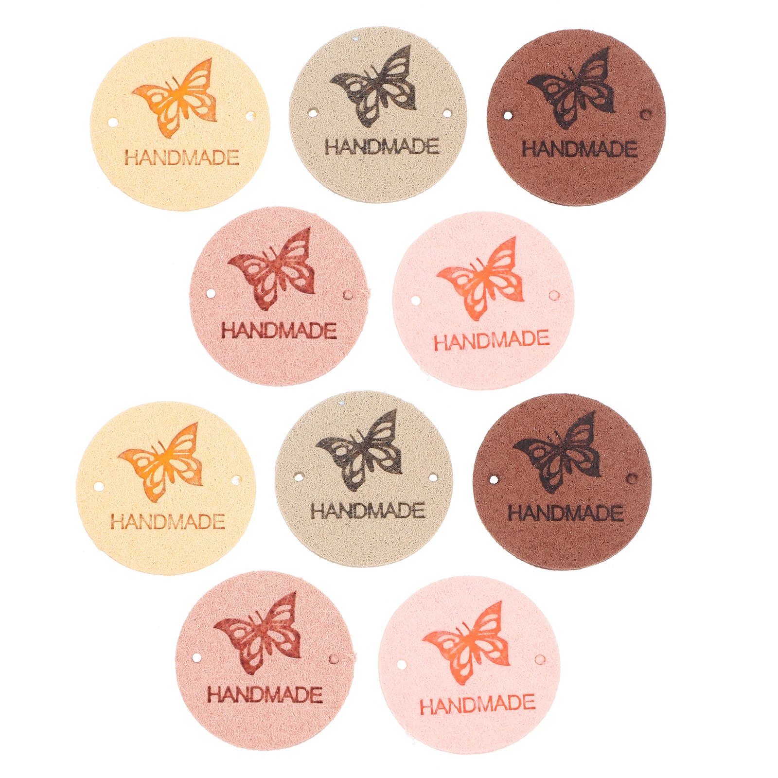 

50Pcs Handmade Labels Sewing Labels Clothing Tags for DIY Apparel Bags Jeans Hats Handmade Love Tags Sewing Essentials