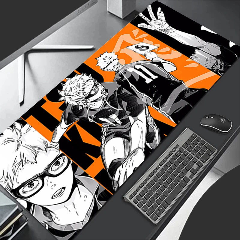 Mousepad Pattern Game Pad Rubber Anime Mouse Pad PC Accessories H-haikyu!! Desk Mat Non Slip Office Table Mat Gamer Keyboard Pad