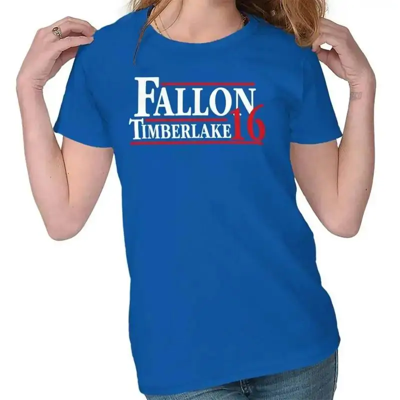 Fallon Timberlake 2016 Celebrity President Womens Top Junior Graphic Tee