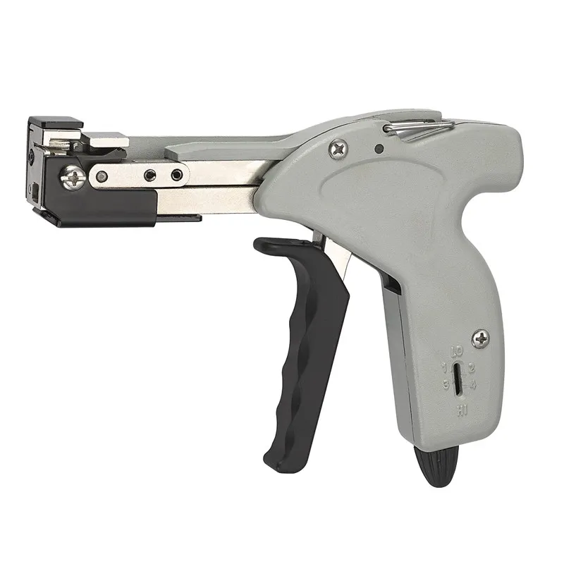 Binding Tool VSZ-600N Stainless Steel Cable Tie Pliers, Self-locking Cable Tie Cutter Gun, Tightener