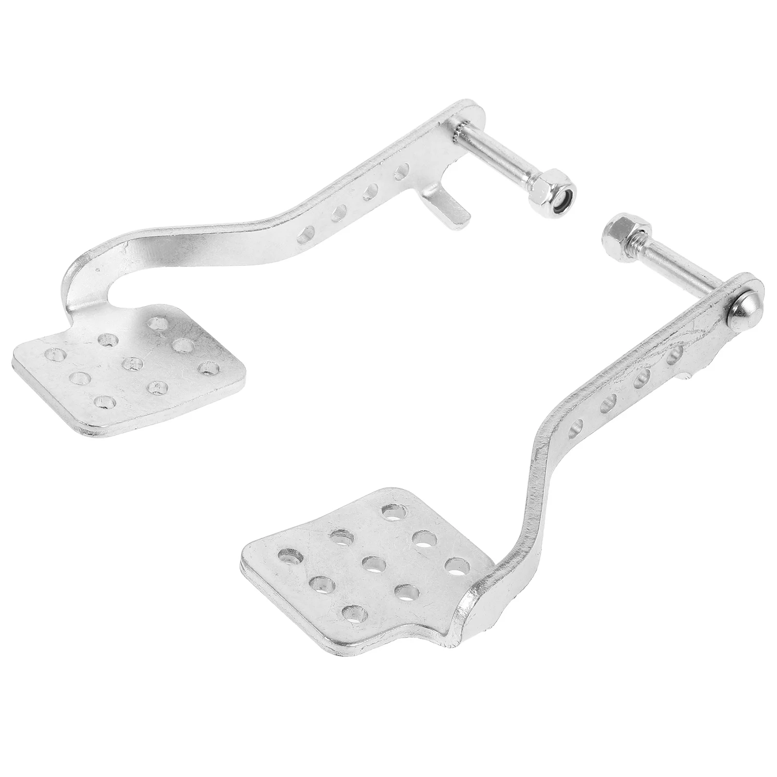 

1 Pair 196Cc Go Brake Racing Throttle Foot Durable Iron Drift Kart Kit Kart Throttle Pedal Spring Racing Pedal