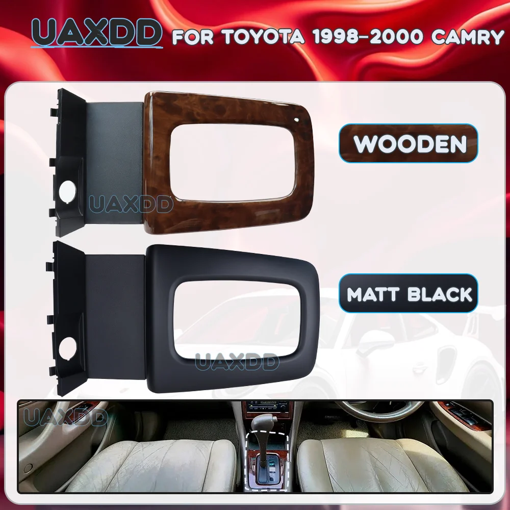 For TOYOTA 1998 1999 2000 CAMRY Gearbox Shift Panel Frame Storage Box Assy Console Cover Replace the Kit Plastic Accessories