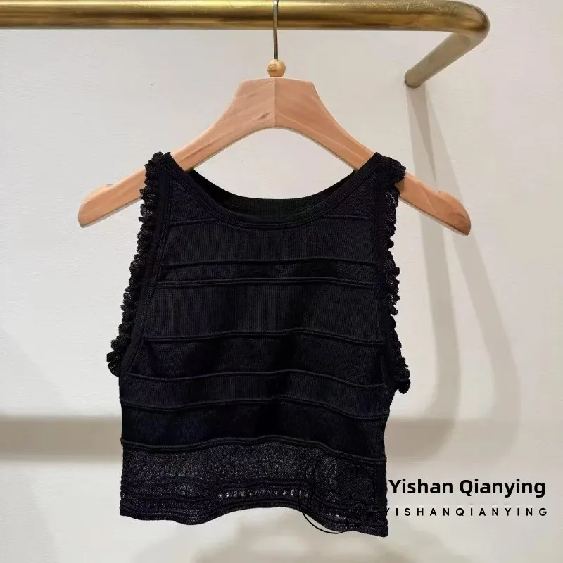 

Вязаный свитер Vaion Sle ter f Юбка женская Faion French Sle Embellied из кожи аллигатора