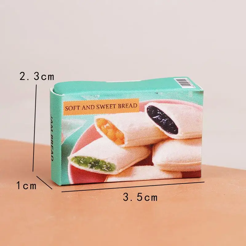 กล่องขนมจิ๋ว 10 ชิ้น แบบจำลองบ้านตุ๊กตา ของตกแต่งฉากซูเปอร์มาร์เก็ตจิ๋ว บ้านตุ๊กตา ของเล่นเสริมบทบาทสมมติ