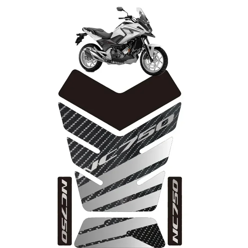 FOR HONDA NC750X NC750S Motorcycle Fuel Tank Protector 3D Gel Sticker Decal NC 750 700 S X Moto