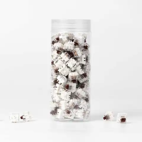 Keychron Super Switch Set, clavier mécanique personnalisé, tactile pré-suspendu en usine, interrupteur à ressort à double étage, 110 pièces