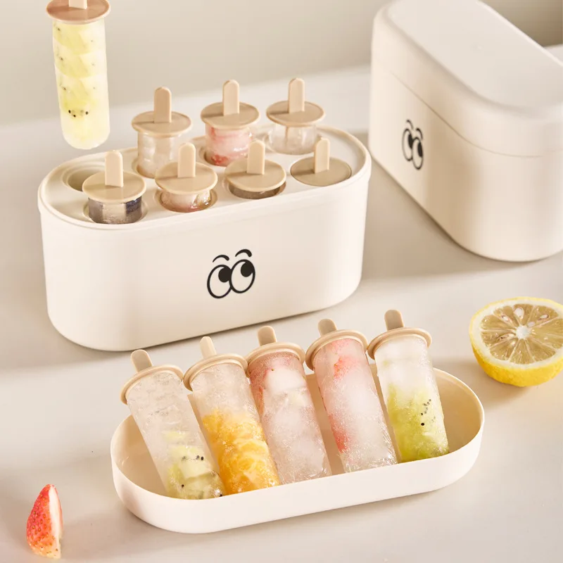 

Popsicle Maker Mold DIY Ice Cream Sticks Machine Homemade with Plastic Stick Ice-lolly Mold Ice Cube Tray Kitchen Gadgets