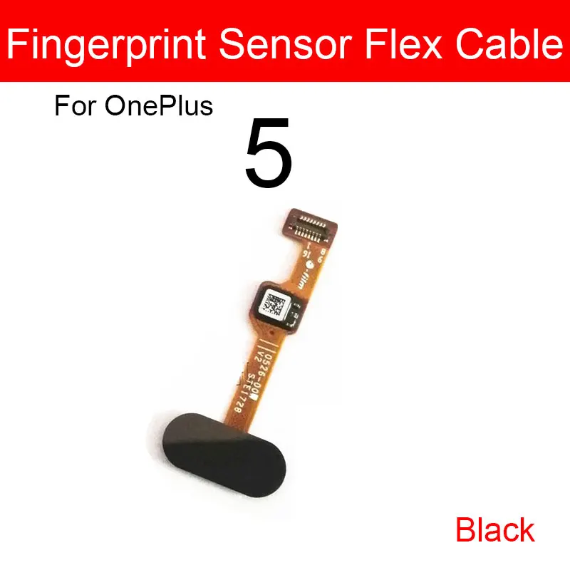 Home Button Fingerprint Sensor Flex Cable With Frame Cover For Oneplus 5 1+5 Menu Touch Return Key Flex Ribbon Repair Parts