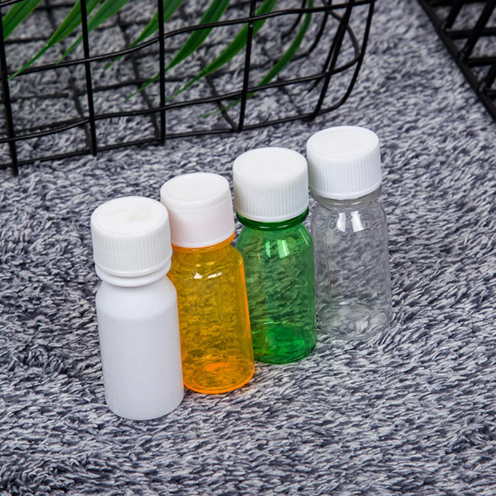 

30 Pcs Separatory Bottle Reagent Travel Sample Storage The Pet Sealing Liquid Vial