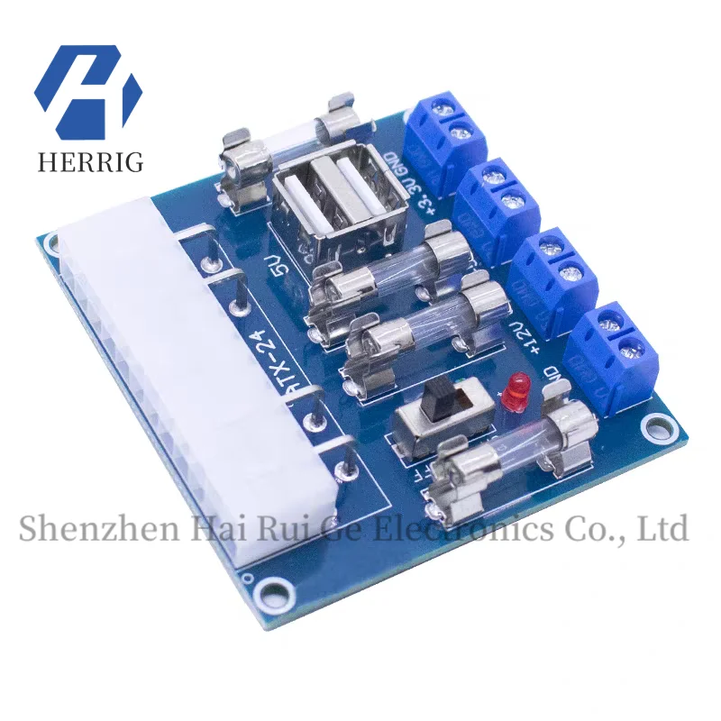

XH-M229 desktop computer power adapter board ATX power strip lead out module power output terminal