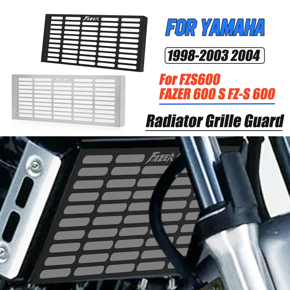 

Motocycle Radiator Grille Cover Water Tank Guard Protection FOR YAMAHA FZS600 FAZER 600 S FZ-S 600 1998-2000 2001 2002 2003 2004