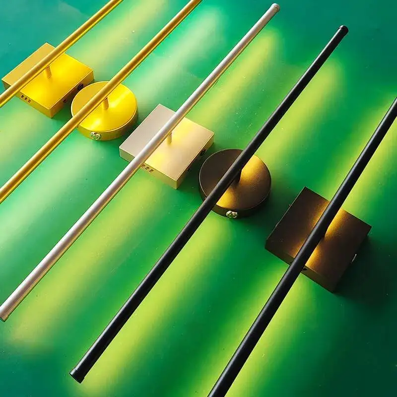 Golden Battery Operated Cordless Bedside Aisle Corridorlight Wall Lamp LED For Corridor Lighting With Remote Control