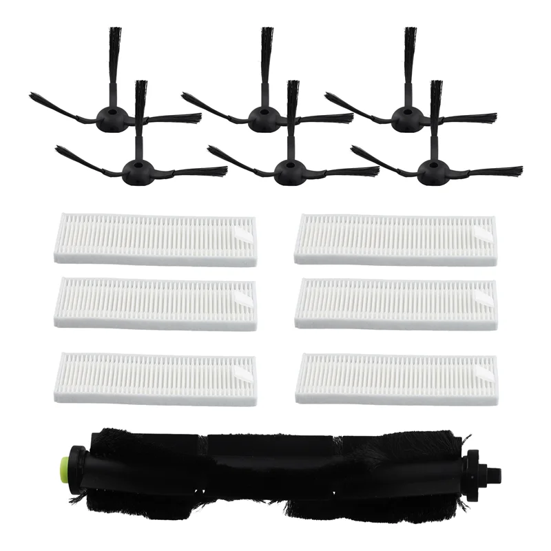 A66Z 13 قطعة فرشاة دوارة تصفية الجانب فرشاة استبدال أجزاء ل Qihoo 360 S10 X100 ماكس الروبوتية مكنسة كهربائية