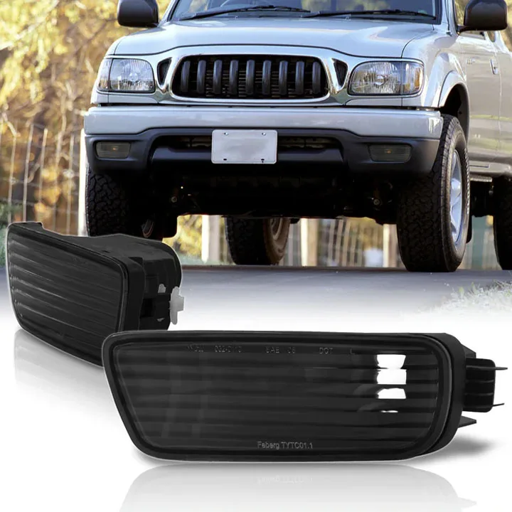 

Фары передние для TACOMA 2001-2004, полностью матовые черные, с указателями поворота