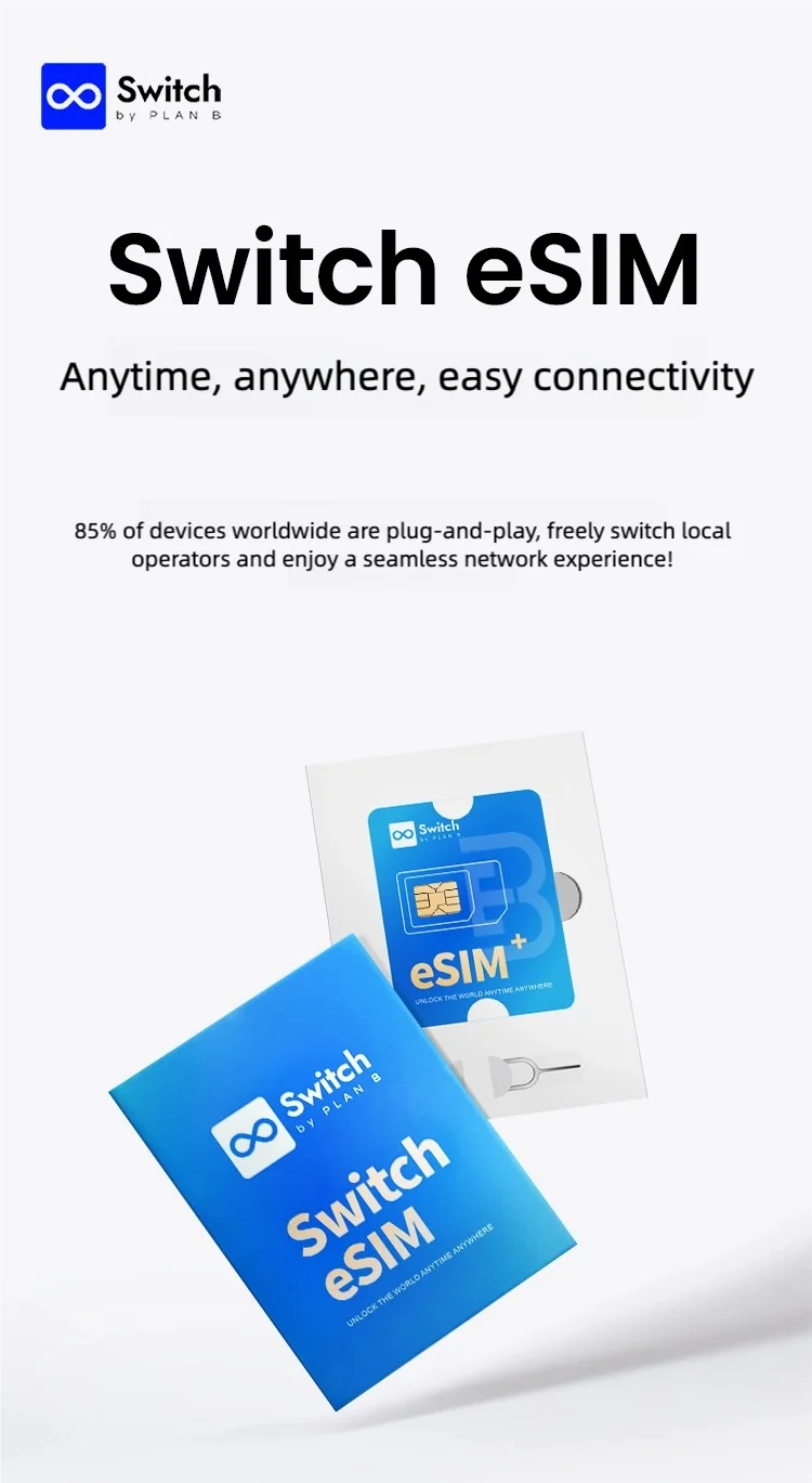 Global eSIM Card – High-Speed Data & Voice Service for International Travel
