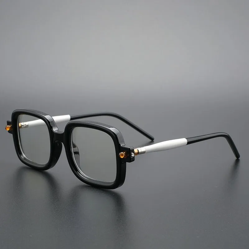Wide Gentleman Reading For Glasses Men And Women Thick Frame Large Frame Blue Light  For Elderly Glasses High-Grade Genuine - Image 2