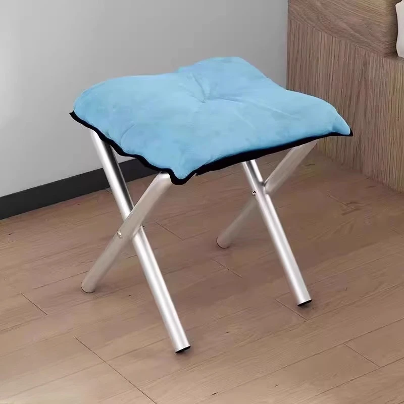 Upholstered Stool Chair Interior Retro Supplies Modern Leisure Stool Chair Small Apartments Marche Pied Pliable Room Furniture